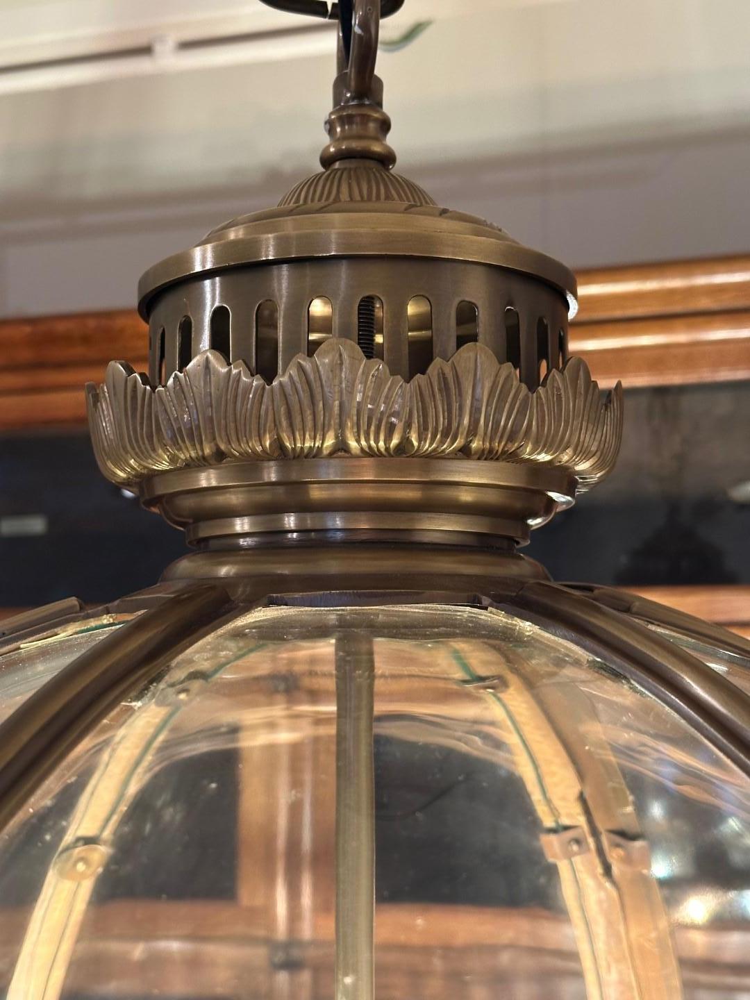 Brass Residential Lantern hanging lamp Your product has been successfully submitted! For Sale