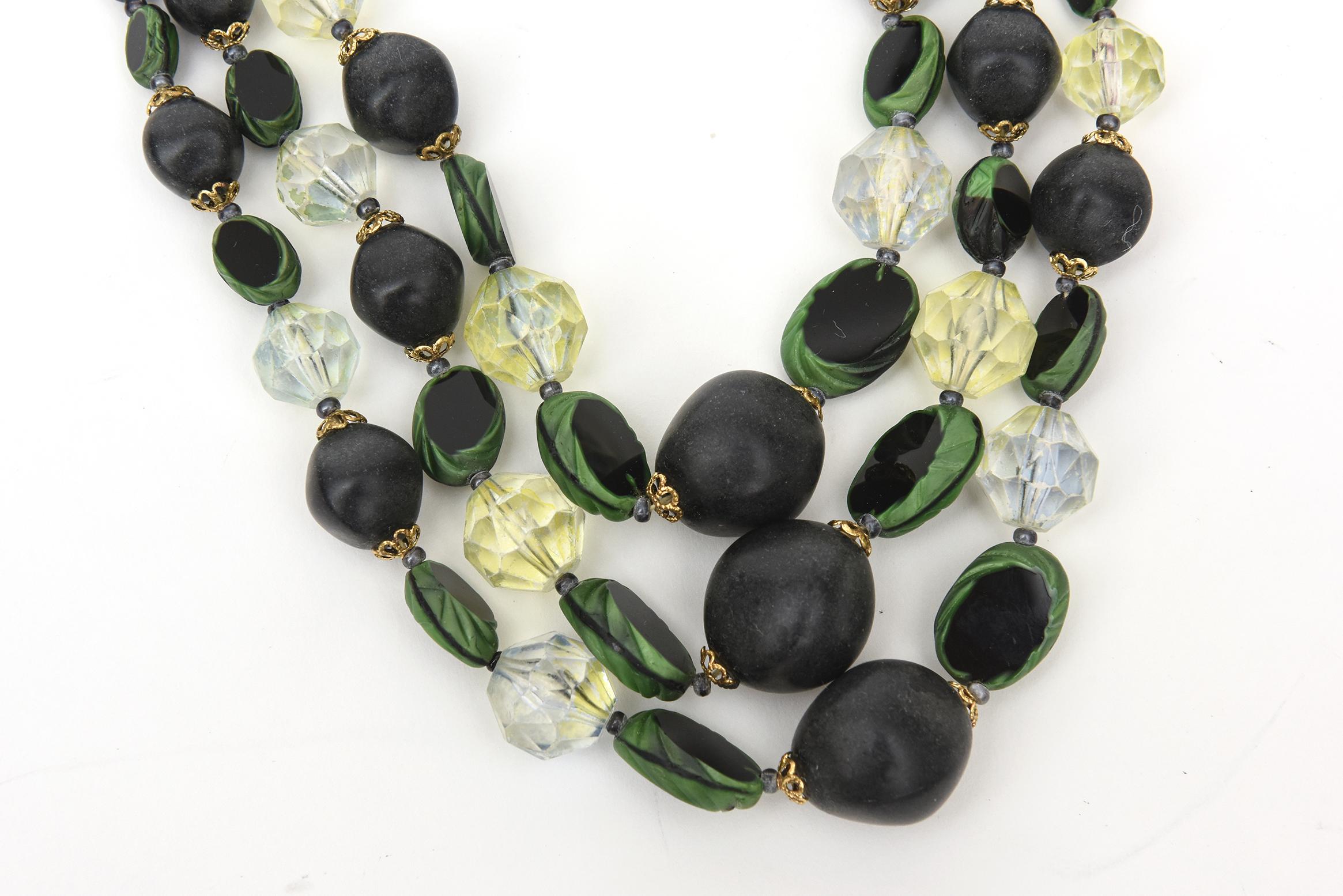 vintage lucite beads