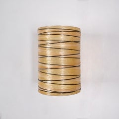 Resin and rope wall light by Accolay, made in France, 1970s