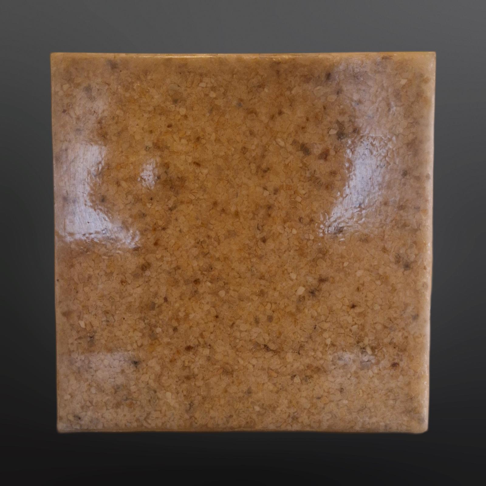 Resin and stone cube floor lamp, Netherlands 1960s For Sale 1
