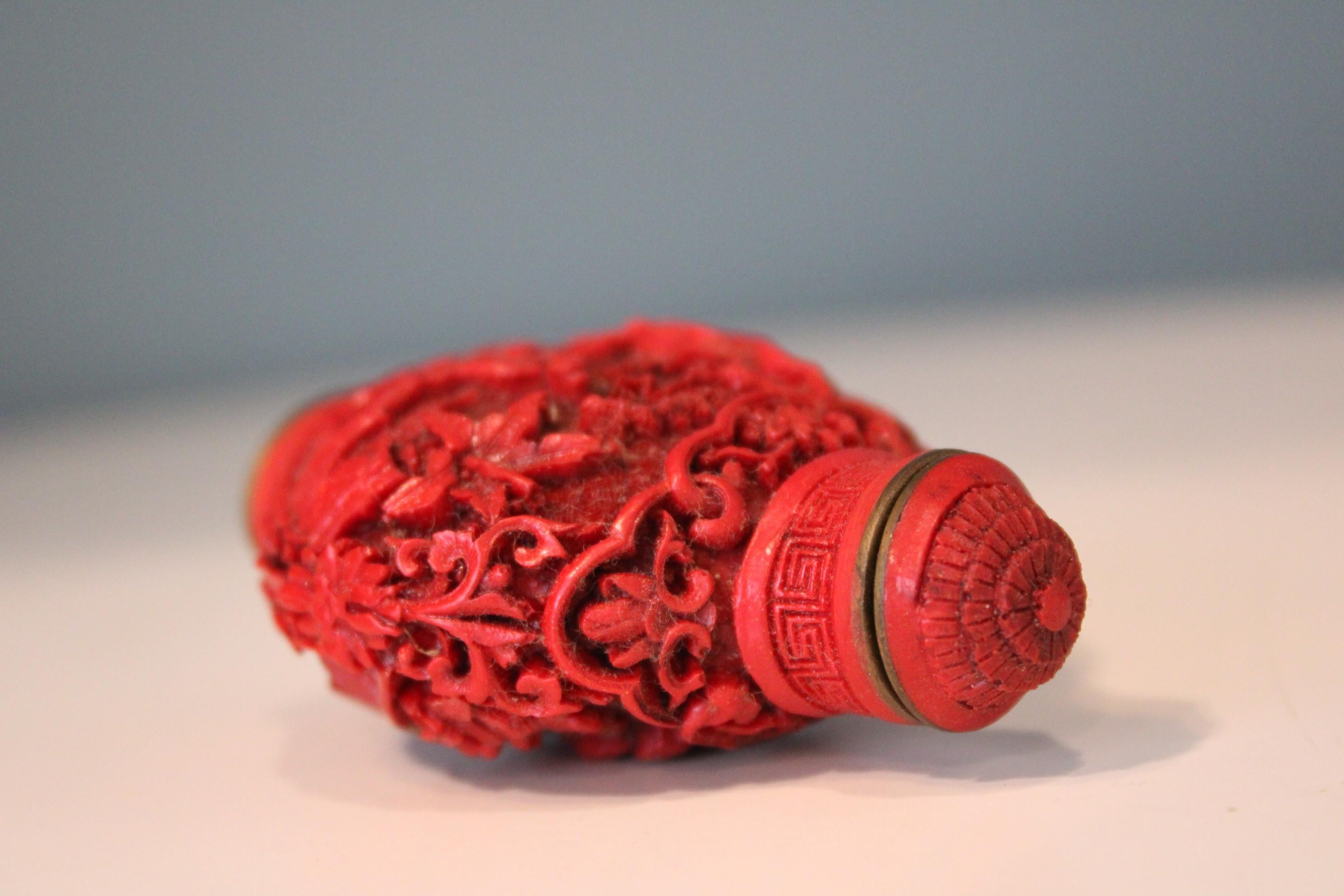 Resin Chinese Snuff Bottle For Sale 5