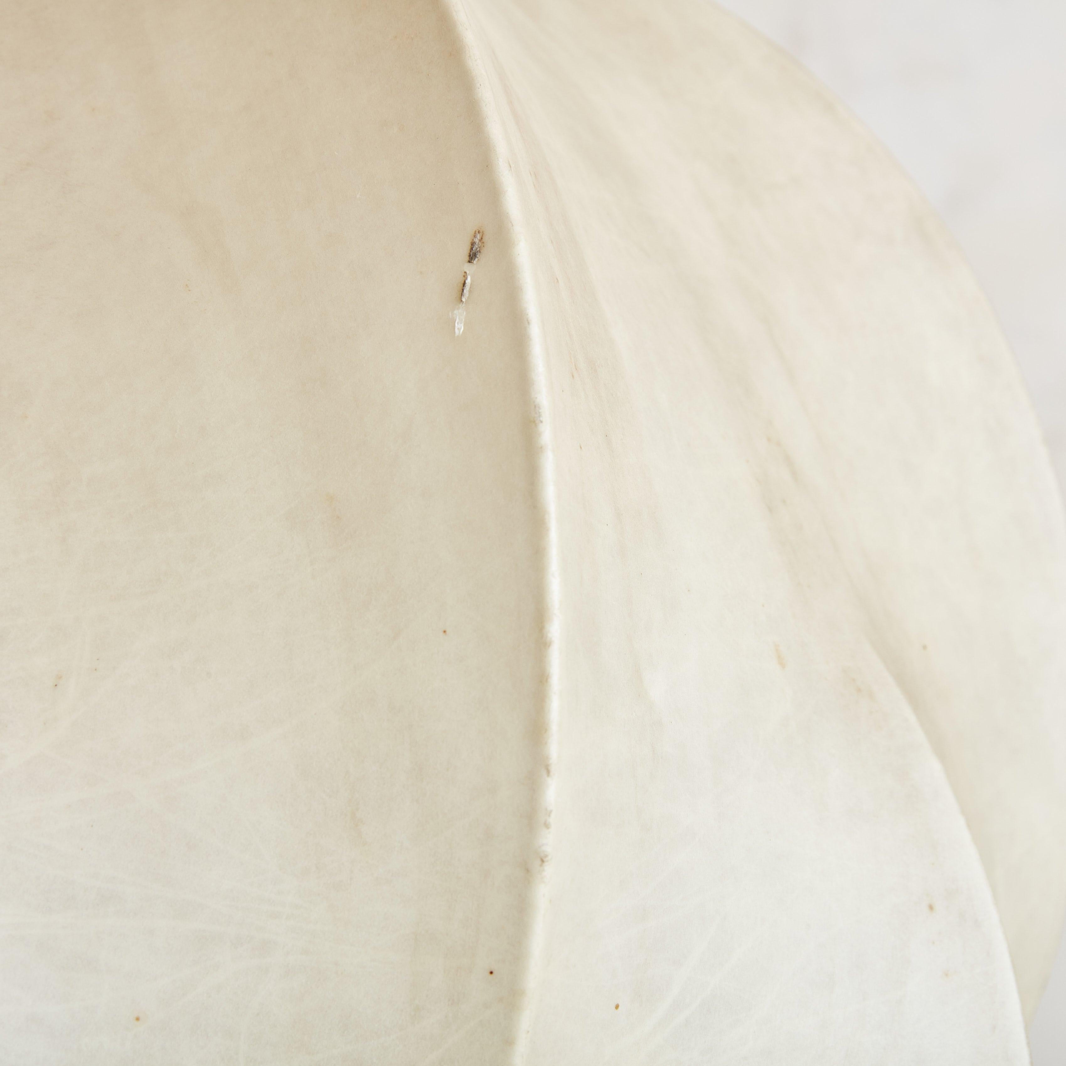 Mid-20th Century Resin Cocoon Globe Pendant Light, Italy 1960s