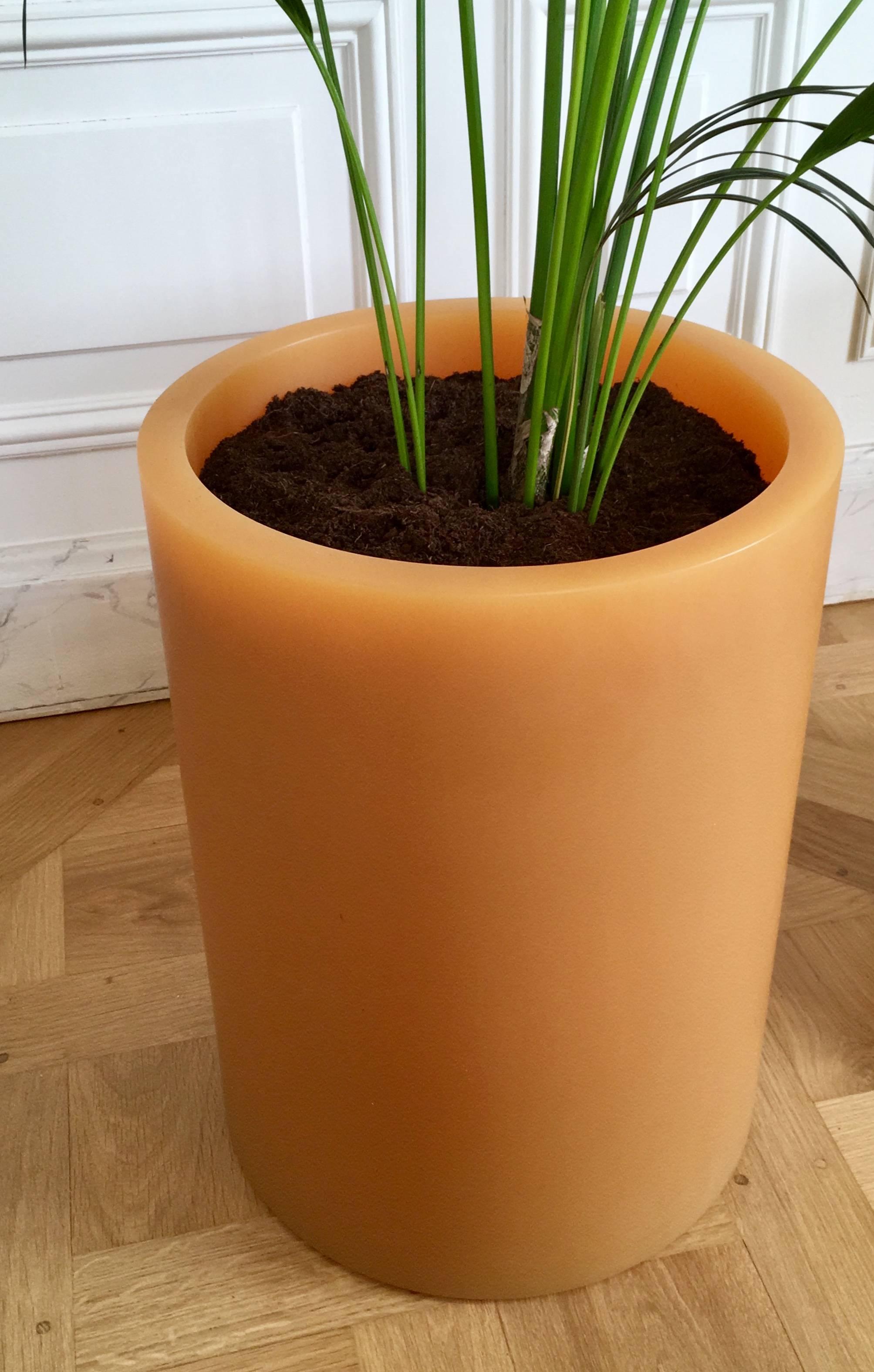 Dutch Contemporary Resin Planter by Sabine Marcelis, matte finish For Sale