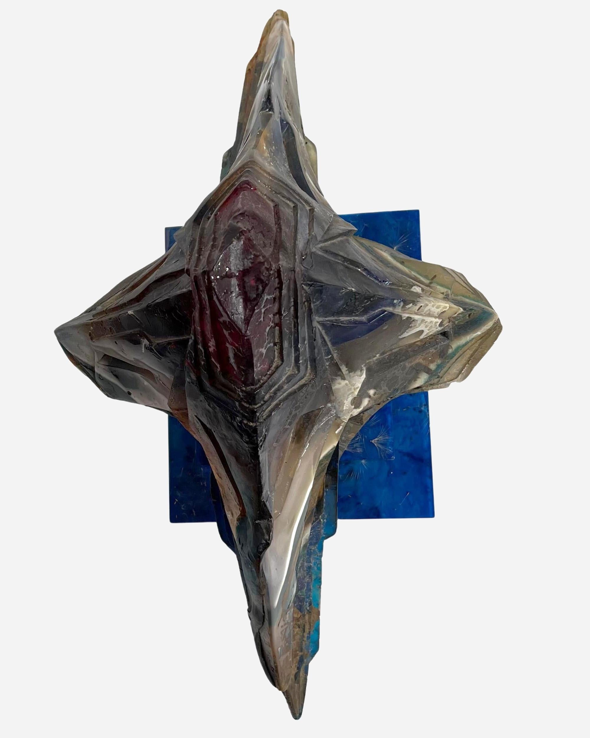 Fine XX secolo Scultura in resina di Pierre Giraudon, Parigi, Francia, circa 1980 in vendita