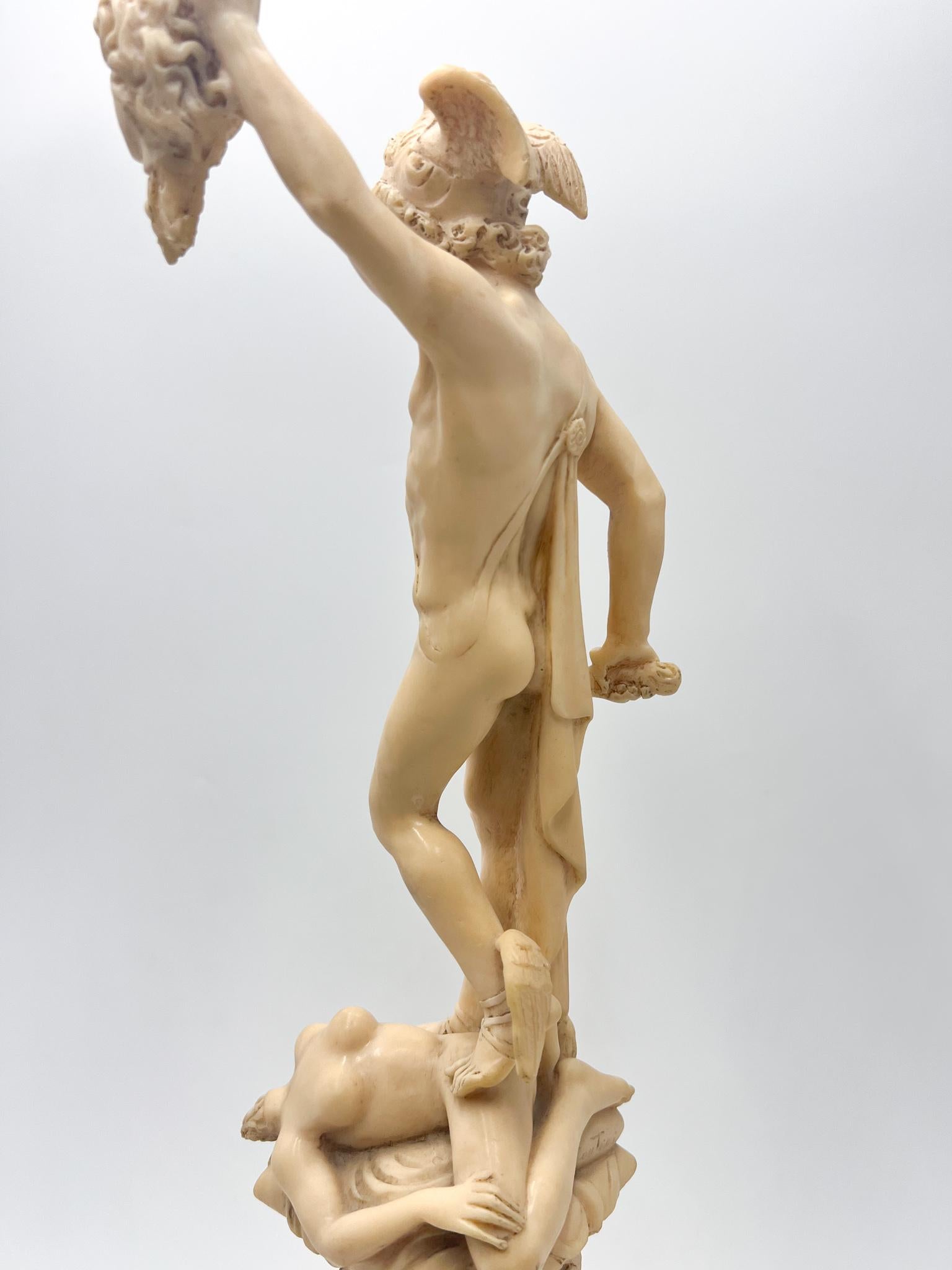 Resin Sculpture Depicting Perseus from the 50s 6