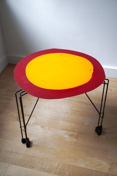 Table d'appoint en résine signée Gaetano Pesce pour Fish Design, Italie, vers les années 1990-2000