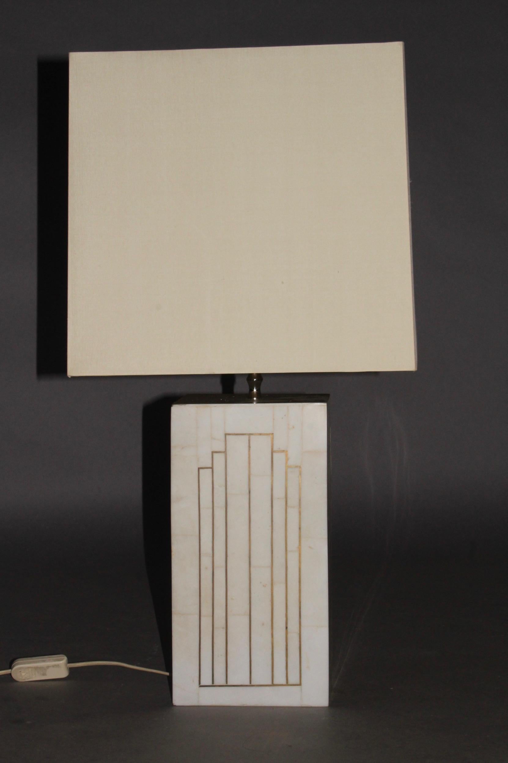 European Resin Table Lamp