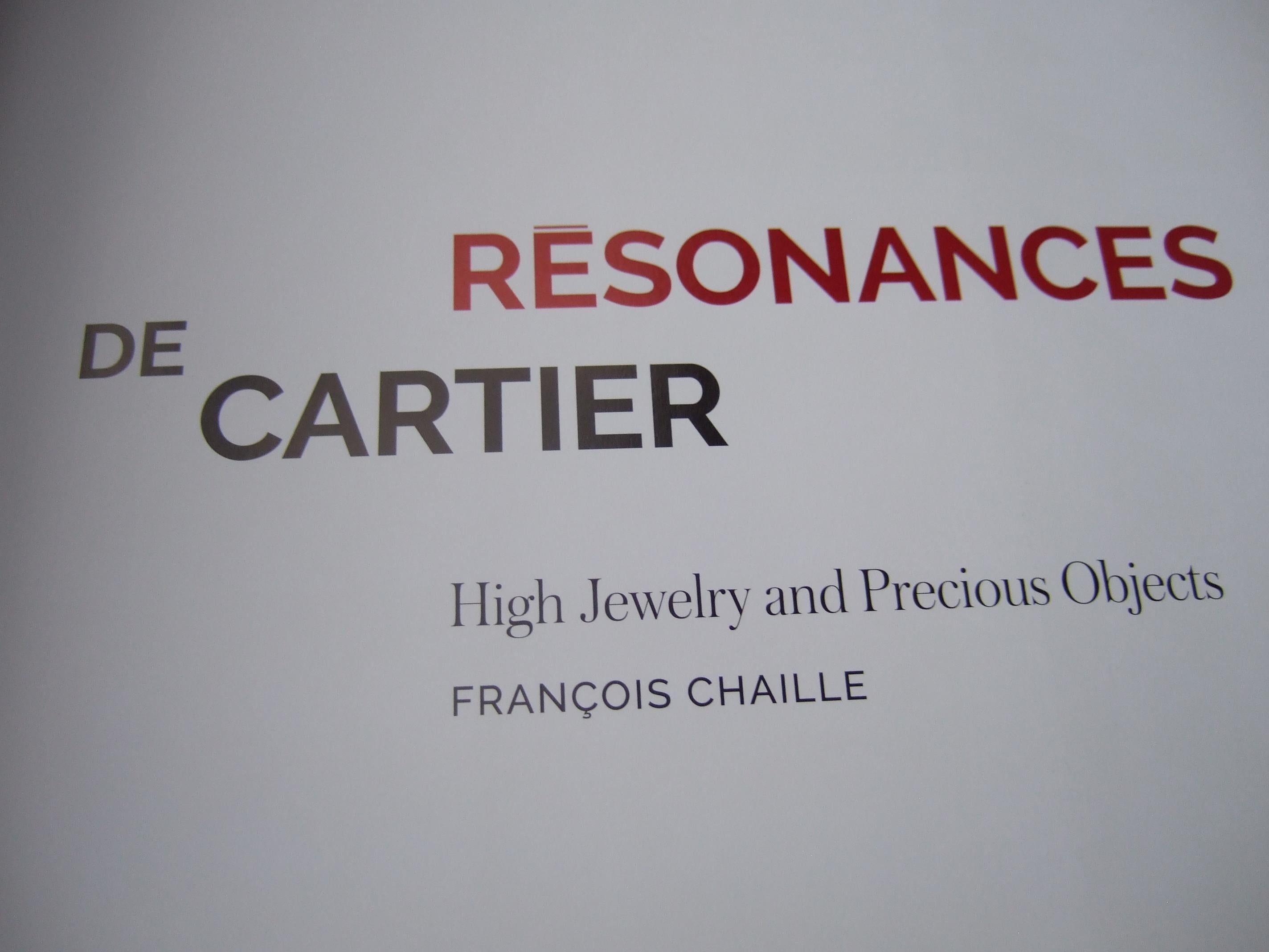  Resonances de Cartier: High Jewelry & Precious Objects Hard Cover Book c 2017 For Sale 15