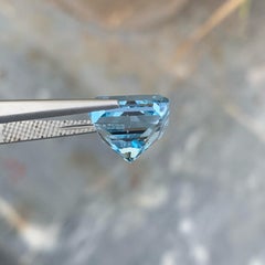 Resonant Blue Topaz 12.15 Carats Custom Precision Cut Natural Madagascar's Gem