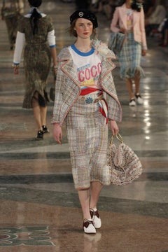 Resort 17 Cuba Collection Tweed 'Chesterfield' Bucket Bag