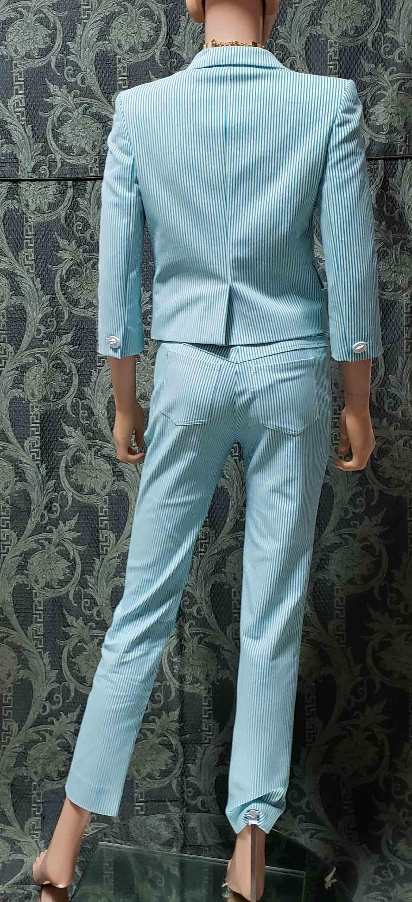 versace pant suit