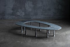 Resourcer Galva Elipse Coffee Table by Atelier Serruys, Belgium, 2024