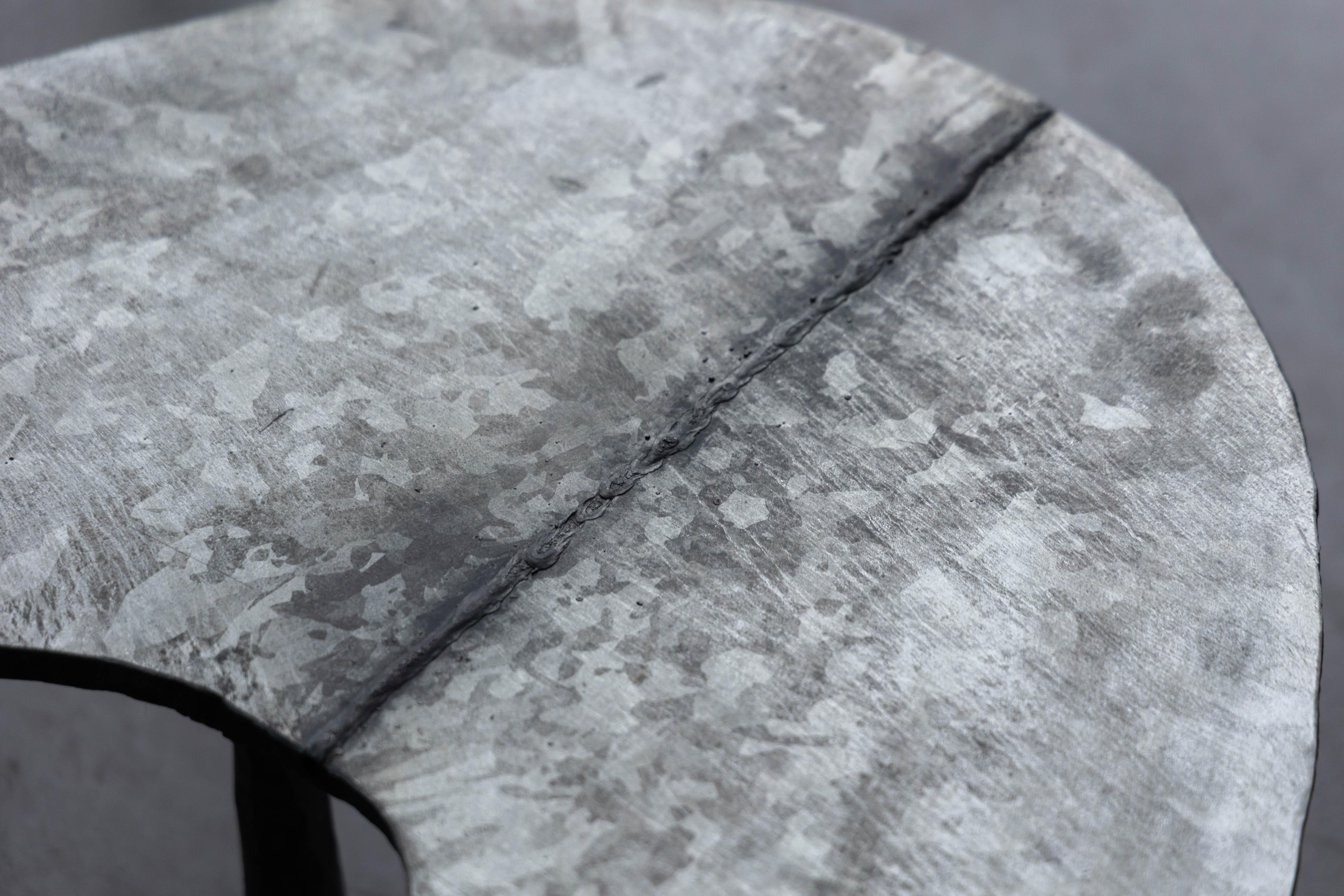 Belge Table basse Galva Elipse de l'Atelier Serruys, Belgique, 2024 en vente