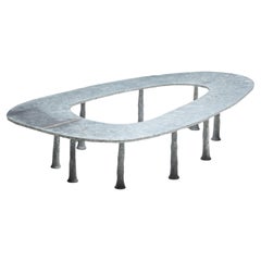 Table basse Galva Elipse de l'Atelier Serruys, Belgique, 2024