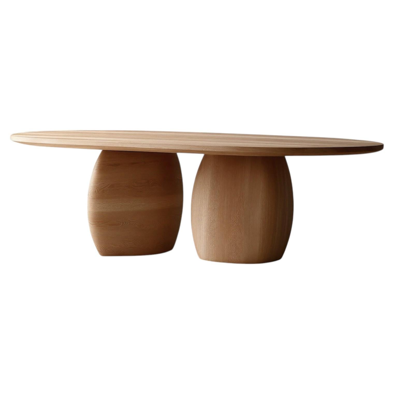 Restaurant Table by NONO Fishes No19 Wooden Dining Table