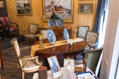 Restaurant The 1728, a Set of Six Armchairs in the Style of 18th Century