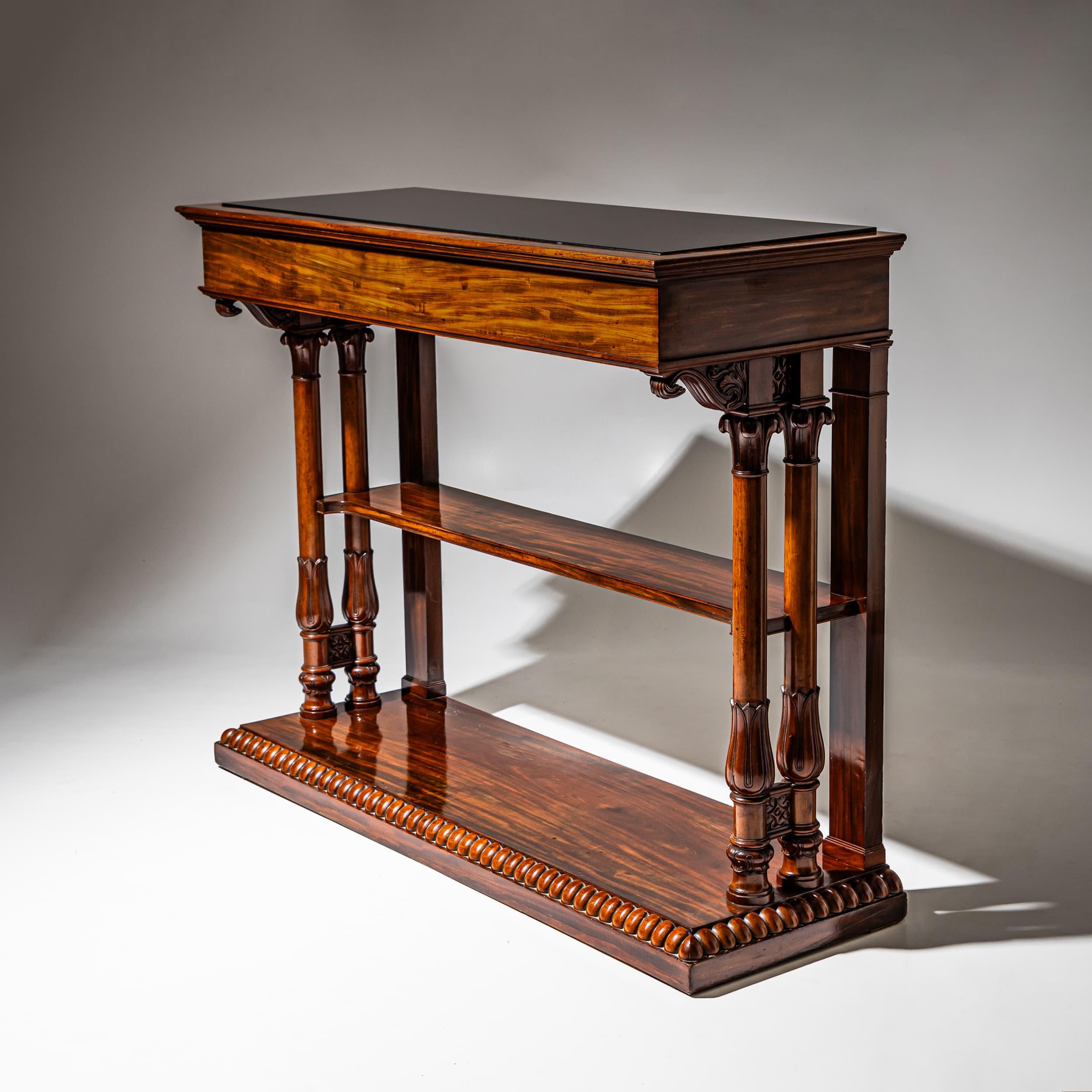 Konsole der Restaurationszeit, Frankreich um 1830 (Mittleres 19. Jahrhundert) im Angebot