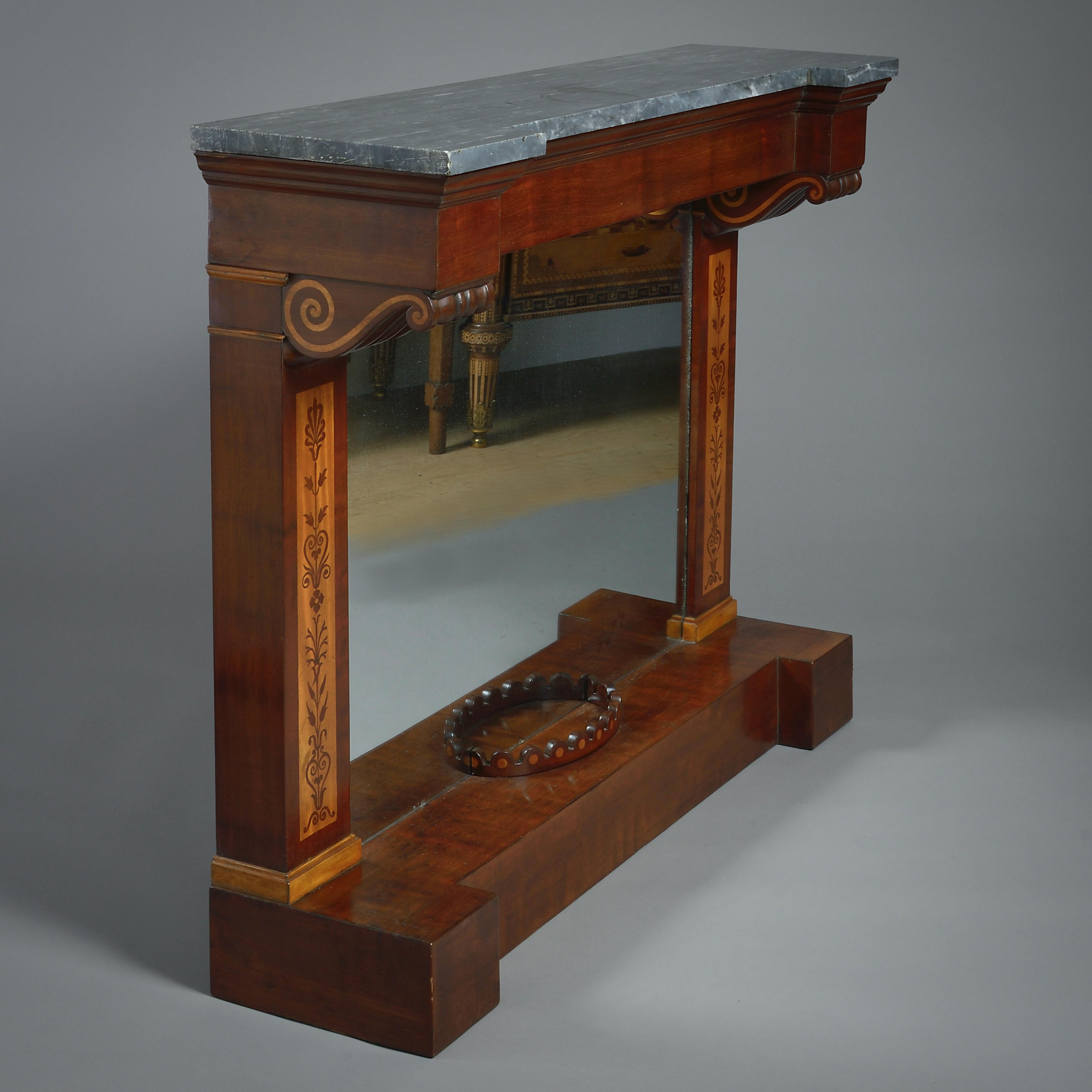 19th Century Restoration Console Table by Jacob-Desmalter For Sale