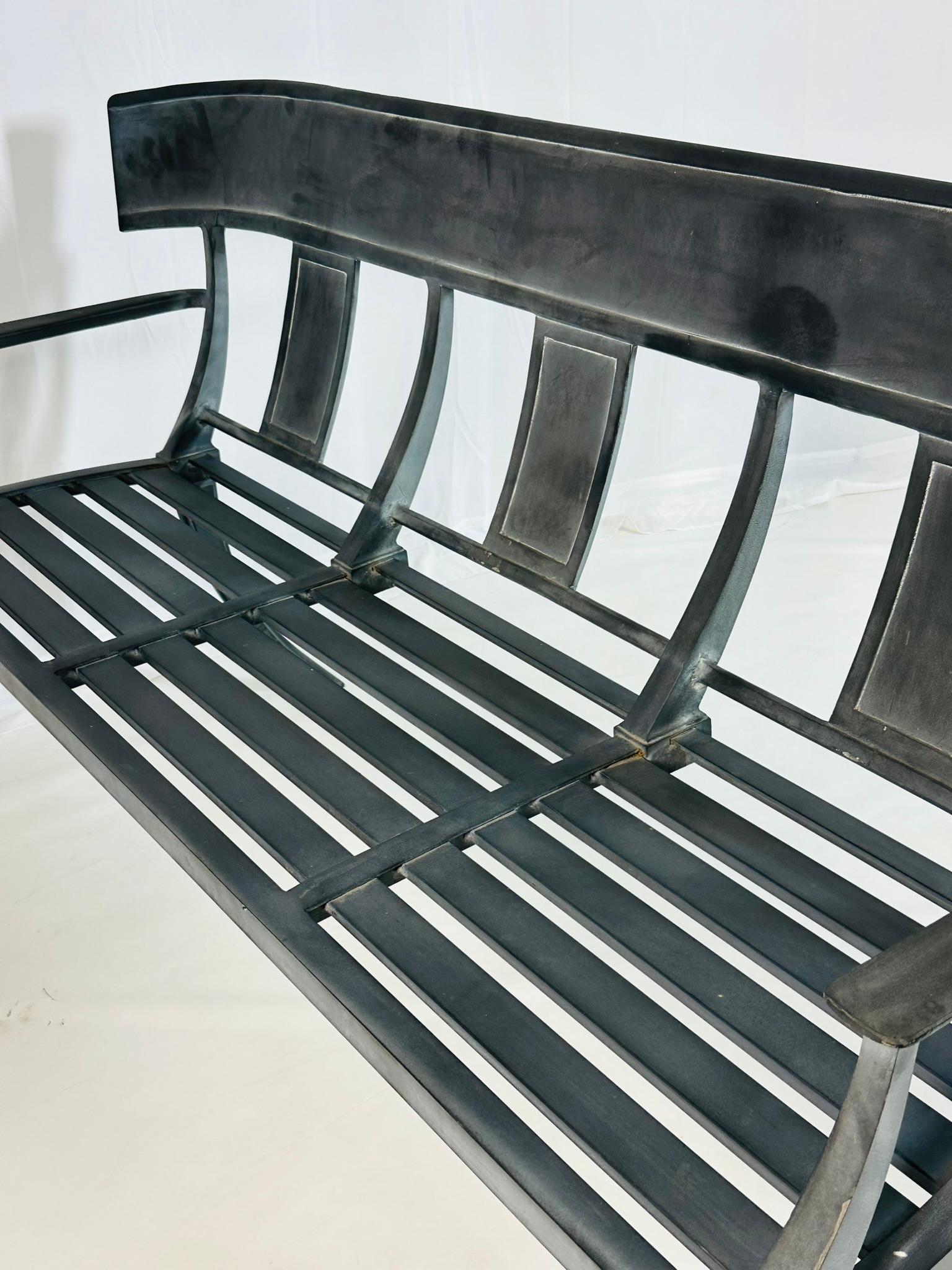 Restauración Ferretería Aluminio Fundido Klismos Banco en venta 7