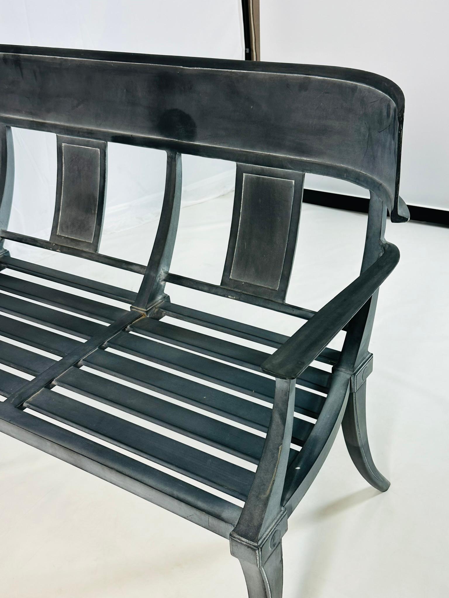 Restauración Ferretería Aluminio Fundido Klismos Banco en venta 8