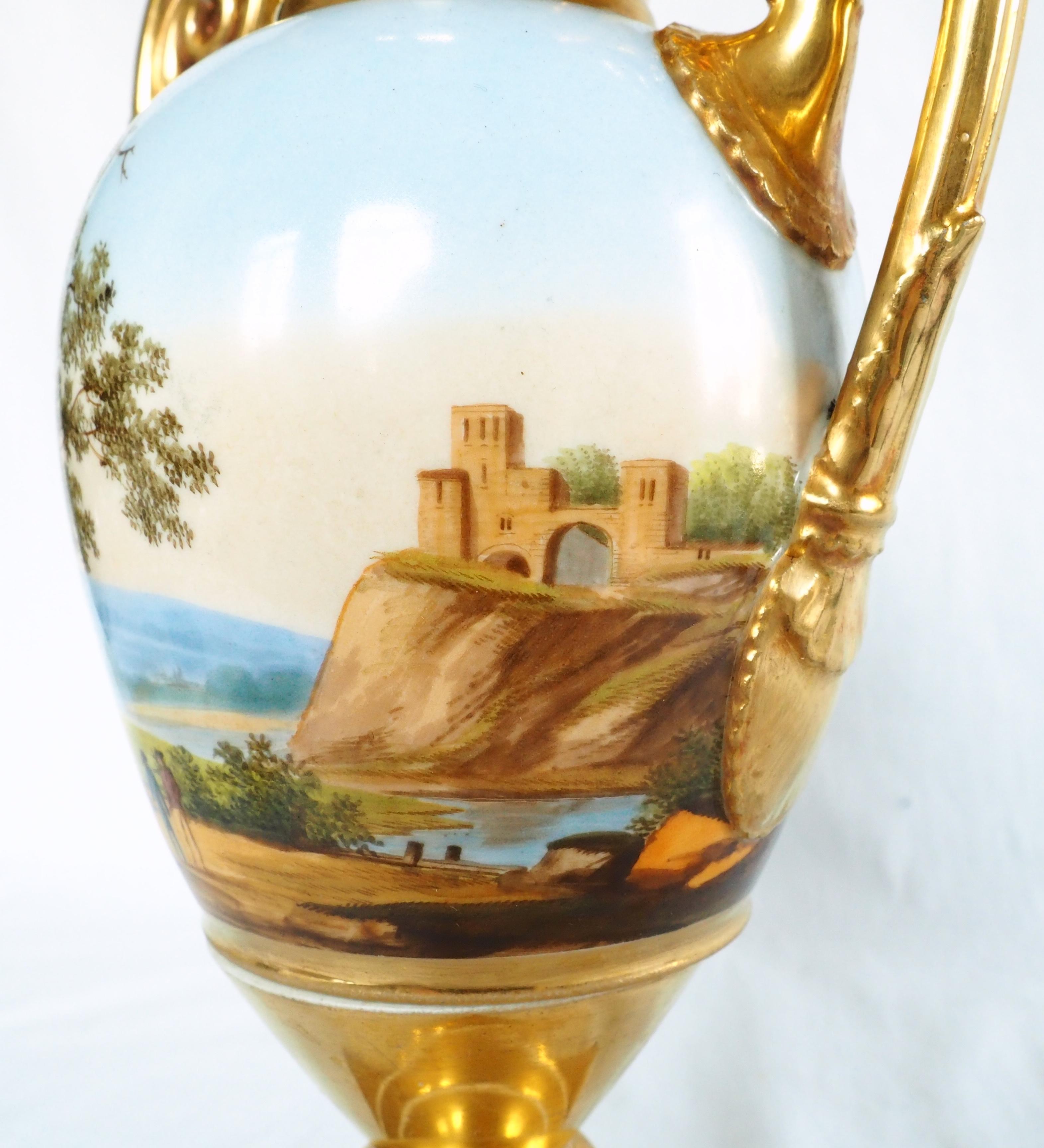 Vaso in porcellana Restauration Paris, XIX secolo, circa 1830 4