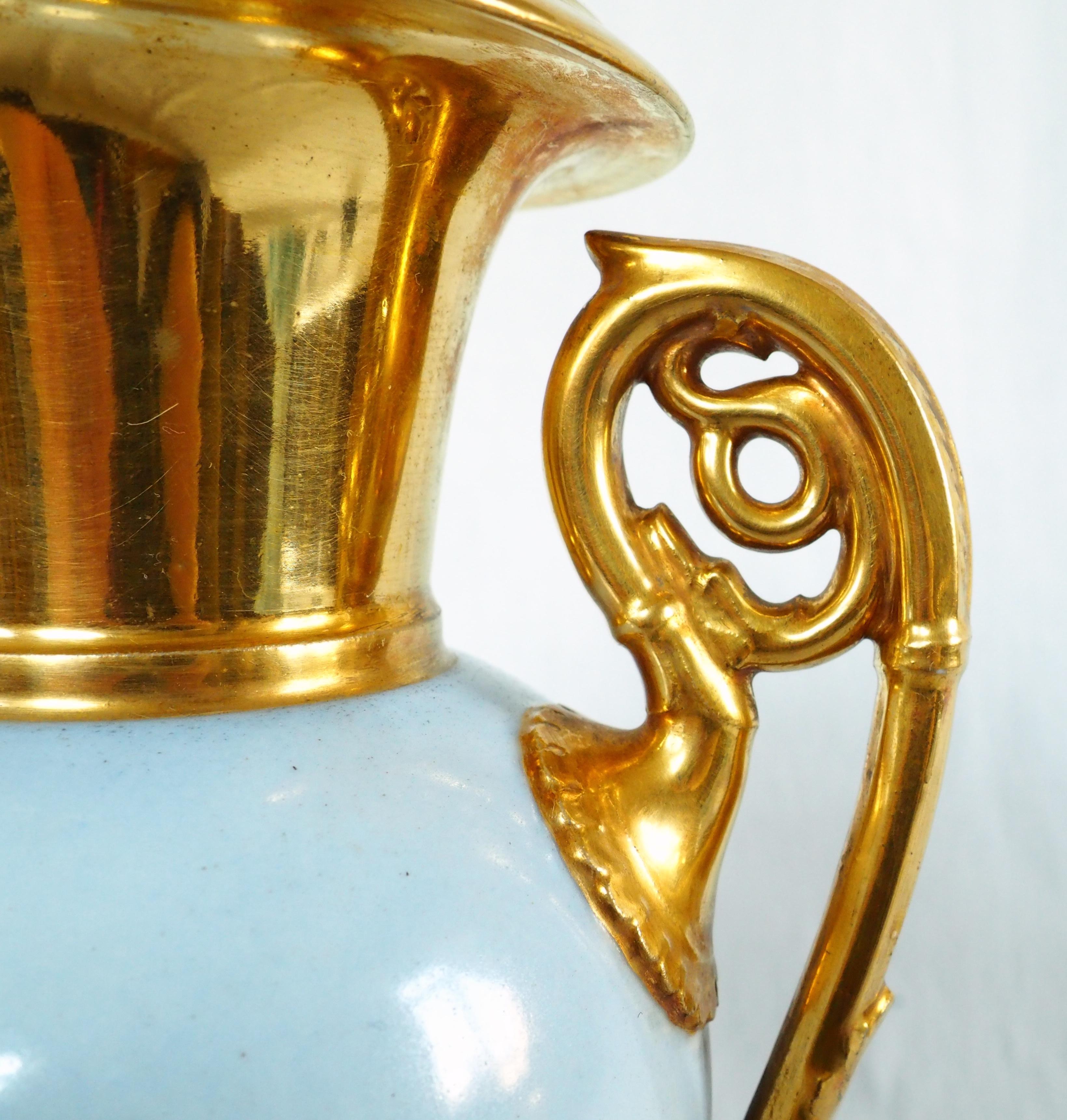 Vaso in porcellana Restauration Paris, XIX secolo, circa 1830 6