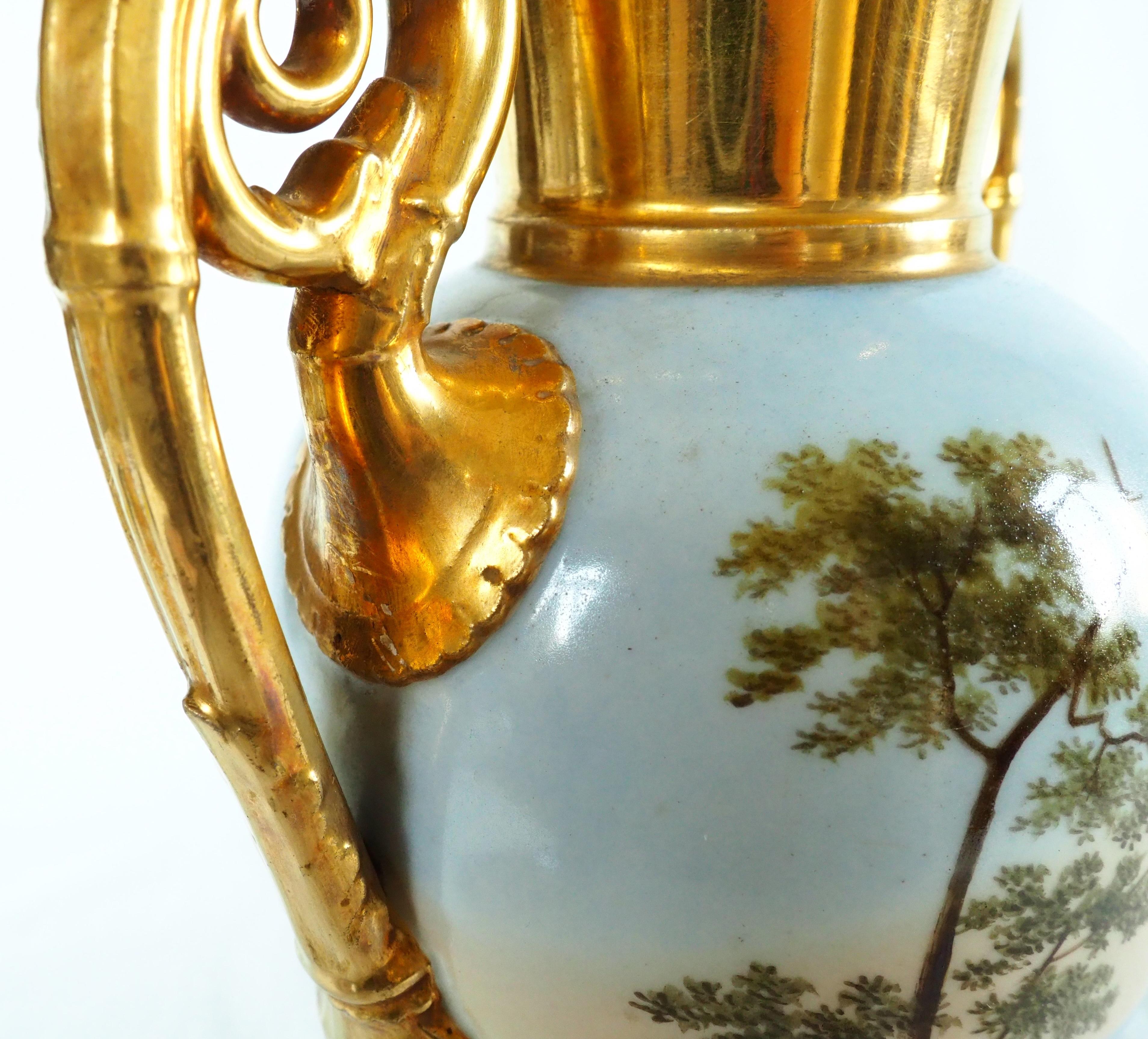 Vaso in porcellana Restauration Paris, XIX secolo, circa 1830 7