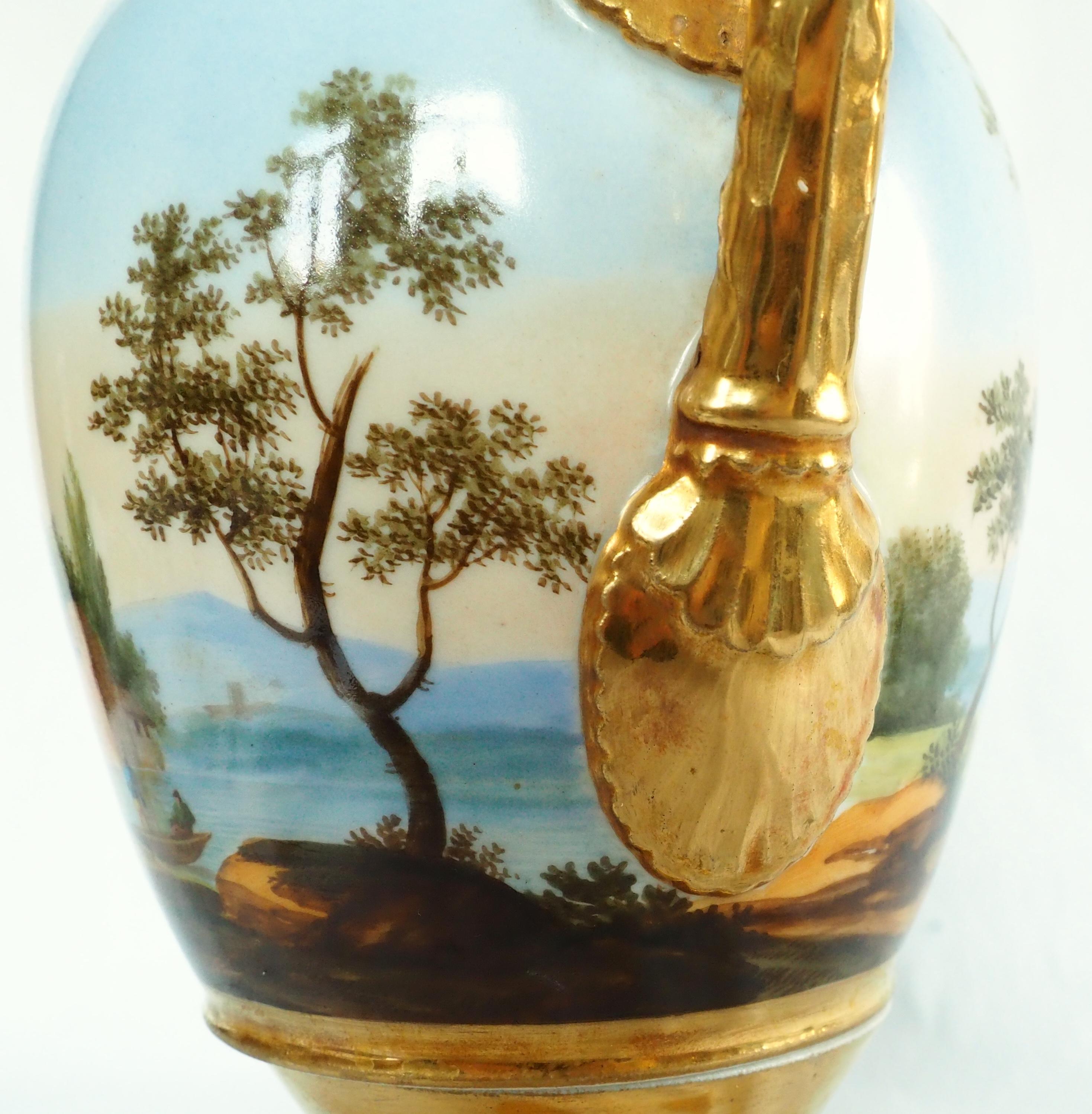 Vaso in porcellana Restauration Paris, XIX secolo, circa 1830 8