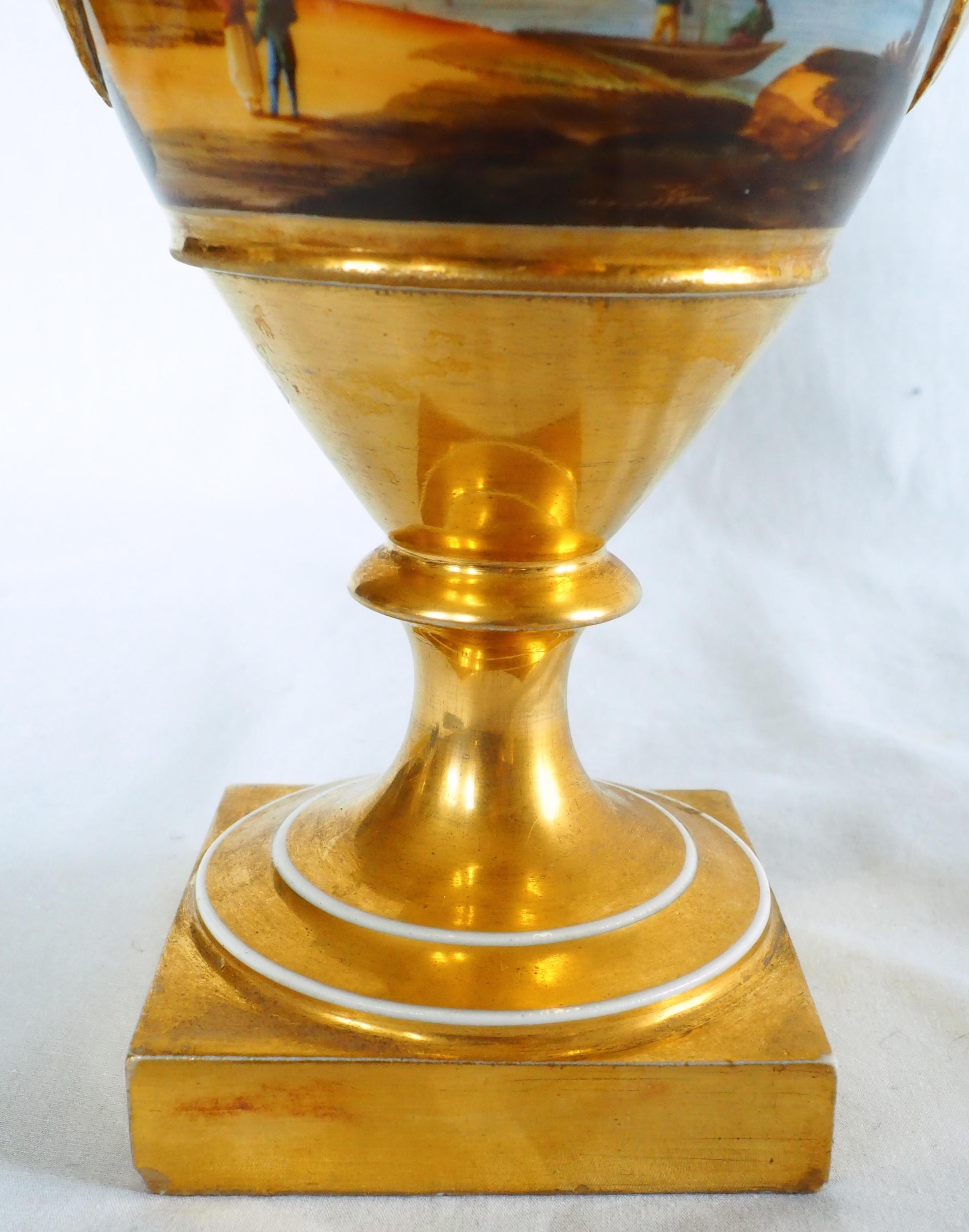 Vaso in porcellana Restauration Paris, XIX secolo, circa 1830 10