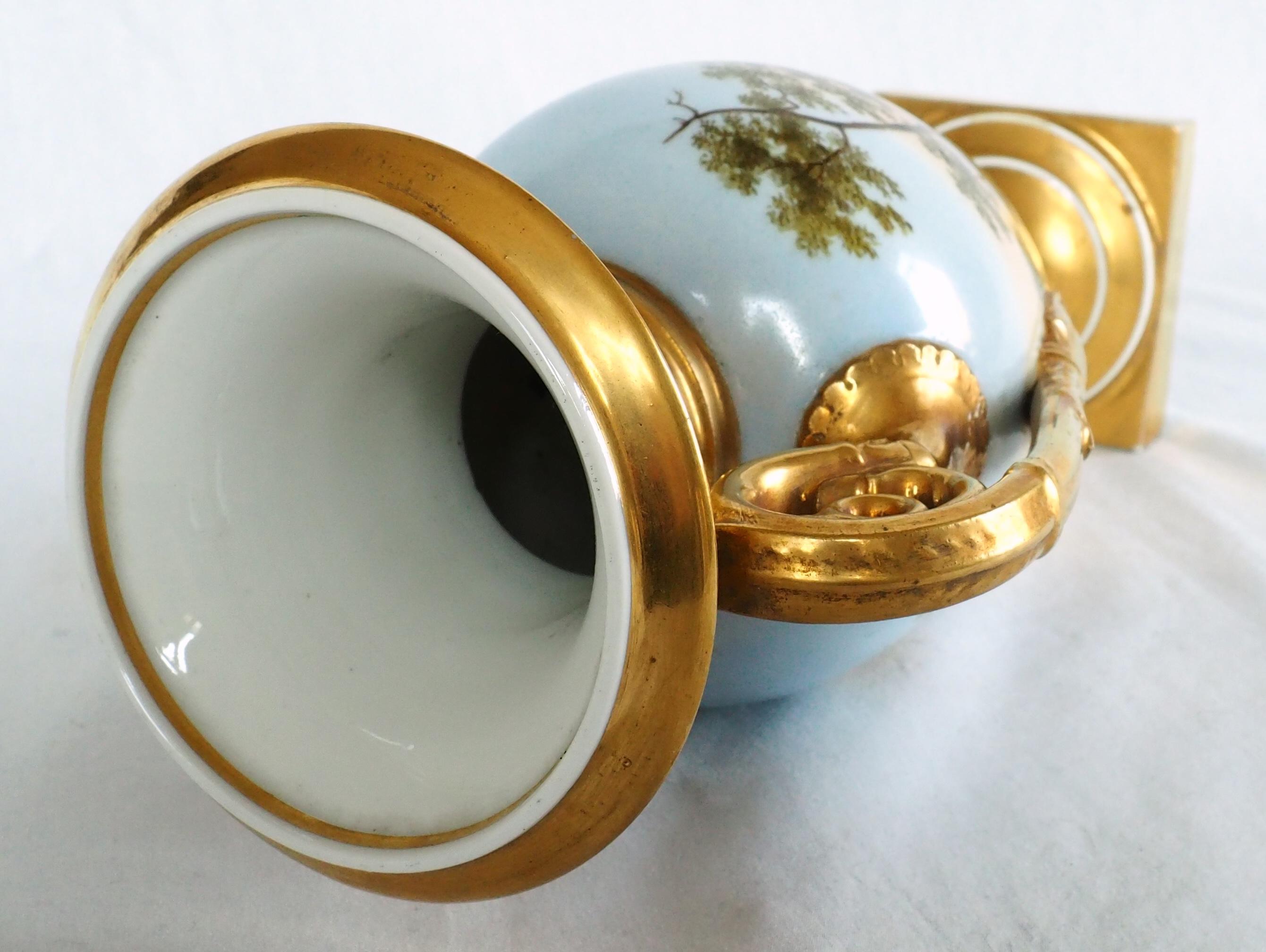 Vaso in porcellana Restauration Paris, XIX secolo, circa 1830 13