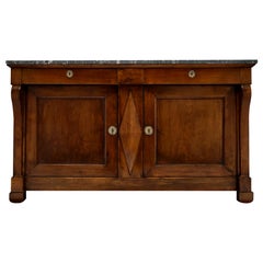 Restauration Period Buffet with Marble Top