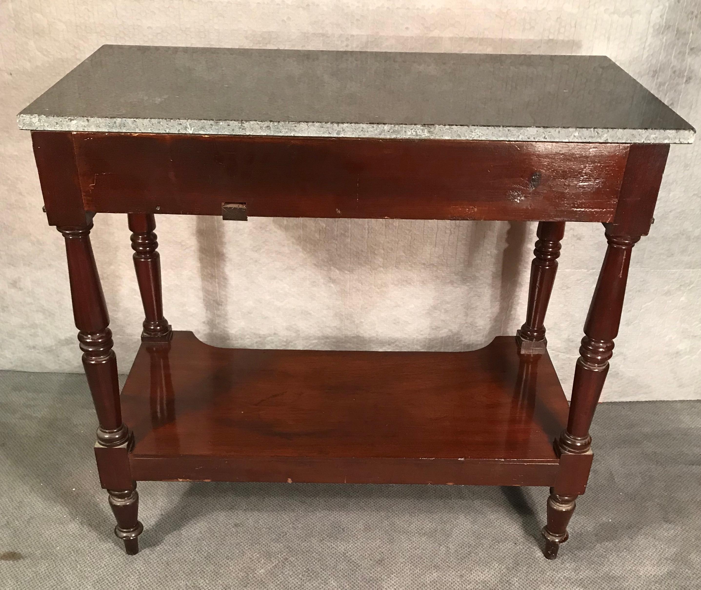 Restauration Period Console Table, France, 1820-1830 In Good Condition In Belmont, MA