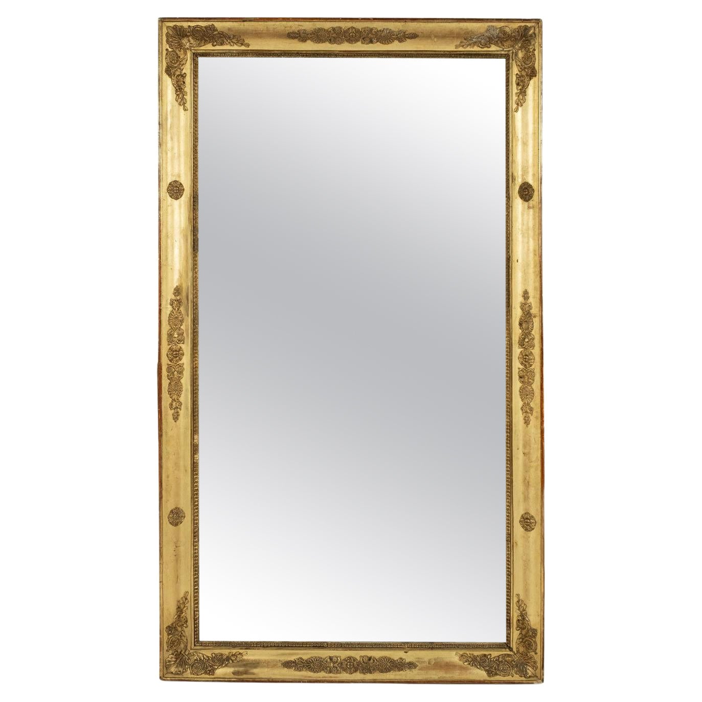 Restauration Period Giltwood Mirror