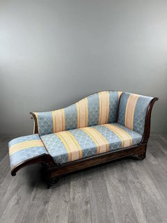 Restauration Period Méridienne / Chaise Longue, 19th Century