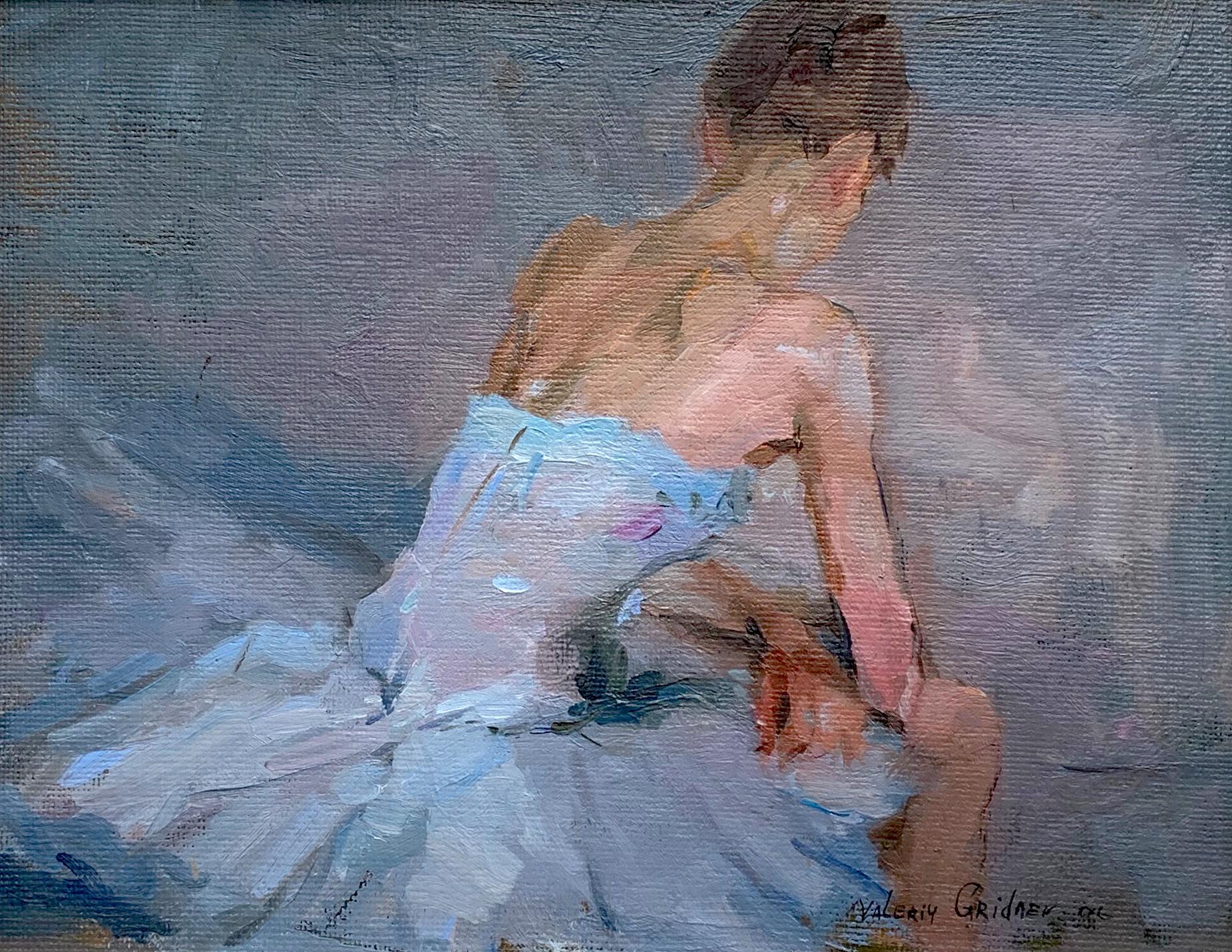 Valeriy Gridnev was born in Russia in 1956. After studying at Sverdlovsk Art College from 1976 – 1980 enrolled at St. Petersburg Academy of Arts in 1983 and graduated in 1990. His graduation project “The Early Years” won The Gold Medal of USSR
