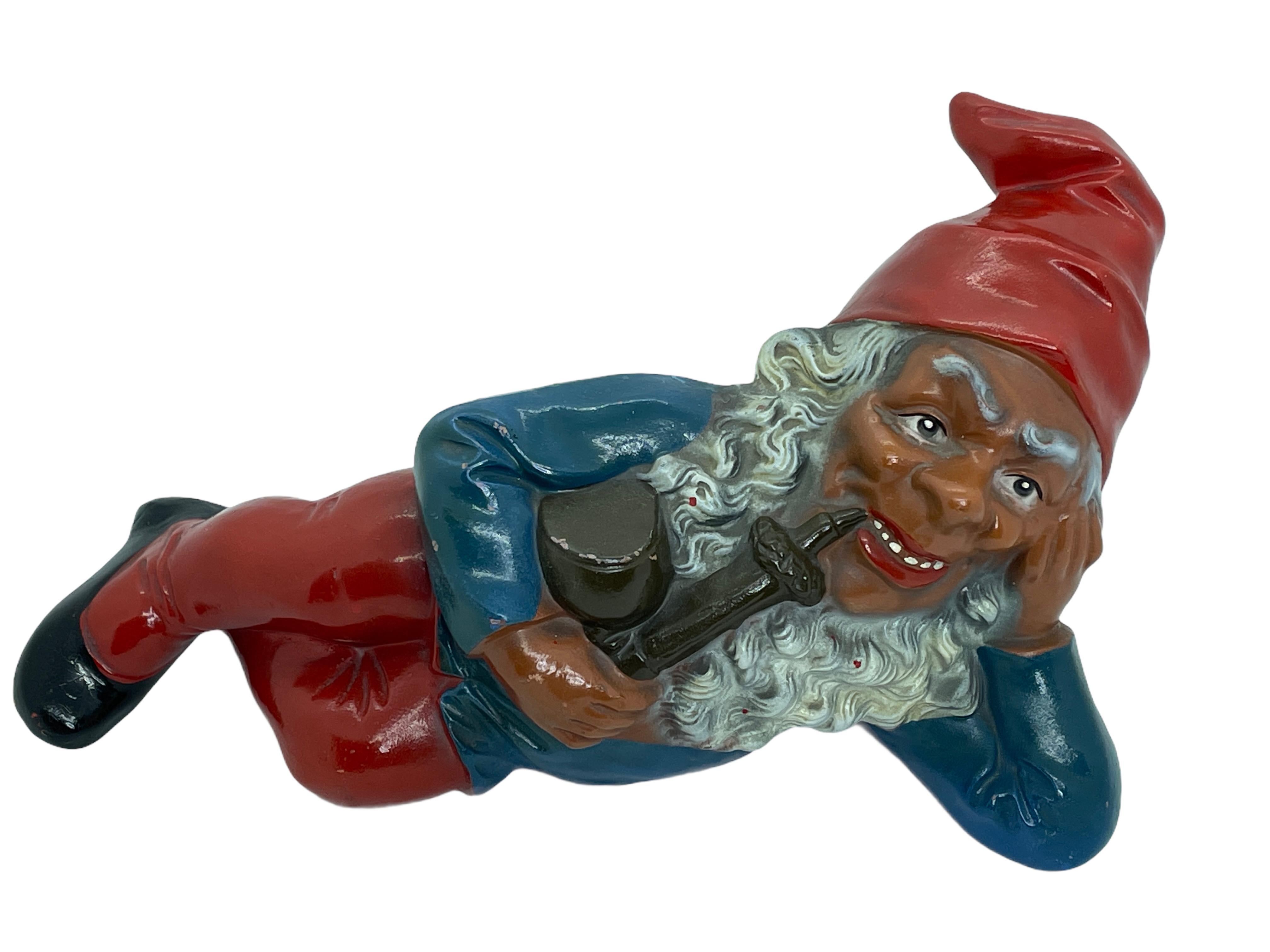 vintage garden gnome