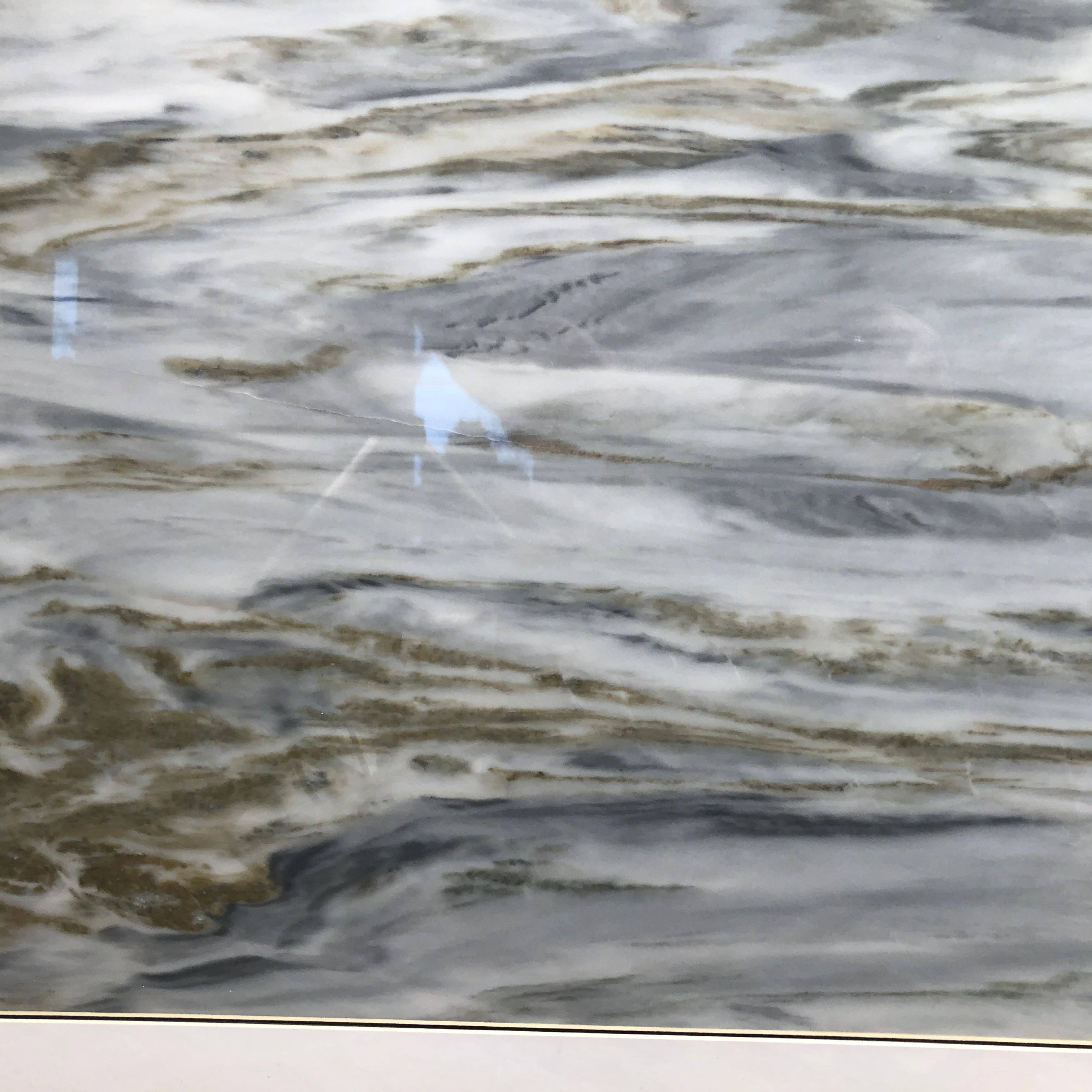 Außergewöhnlicher chinesischer Naturstein „Painting“ Restless Ocean Waters im Angebot 3