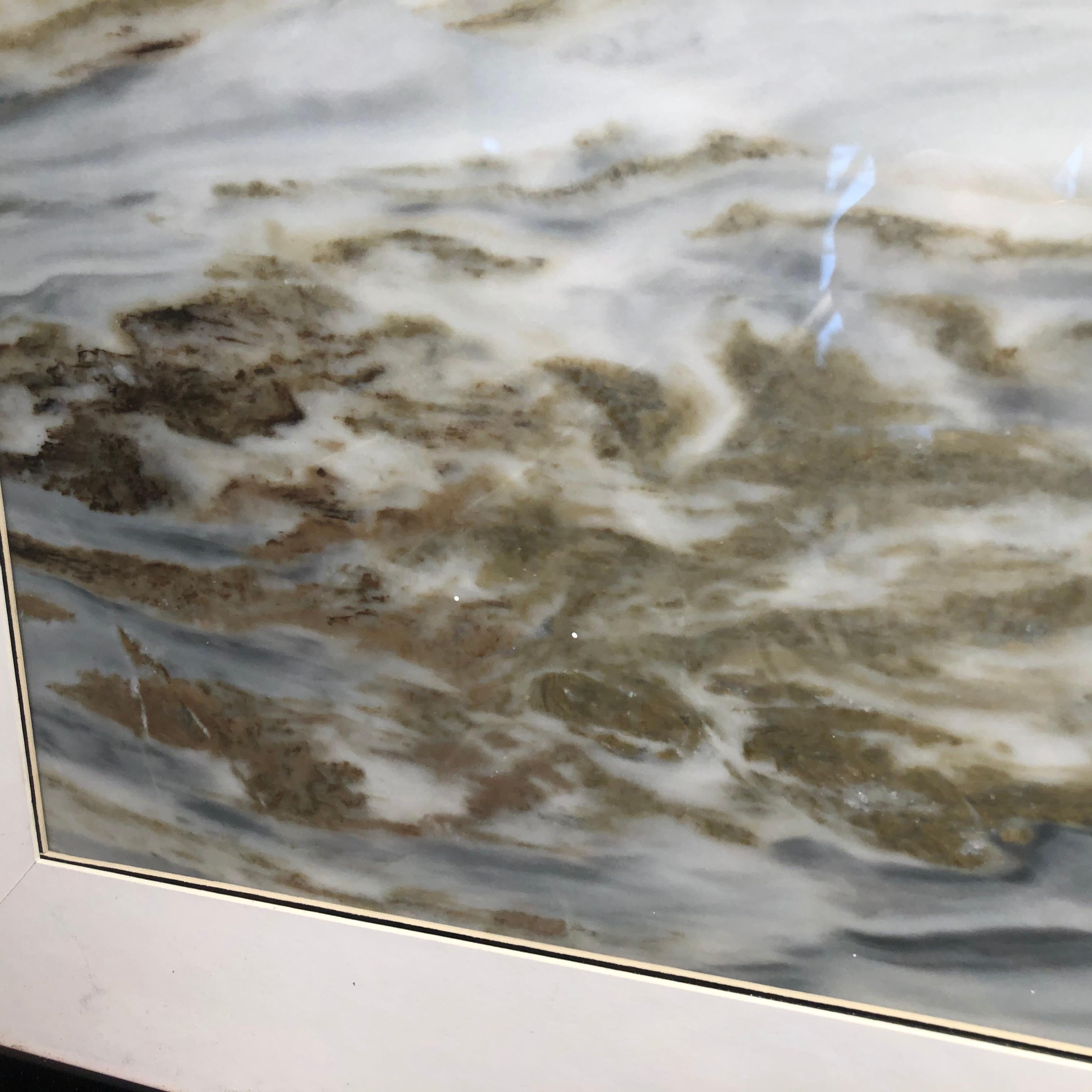 Außergewöhnlicher chinesischer Naturstein „Painting“ Restless Ocean Waters im Angebot 2