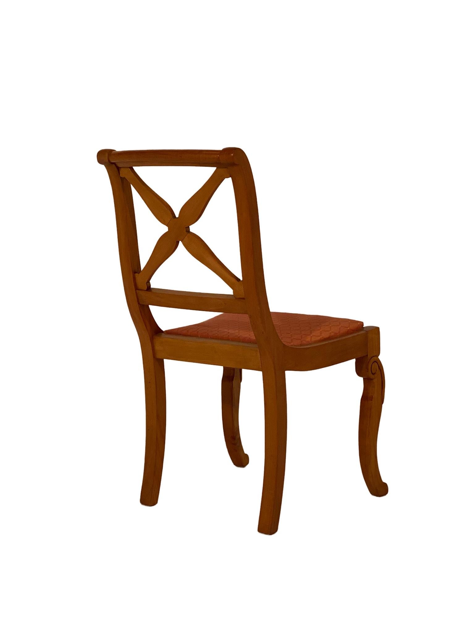 Restauro Sedie da pranzo con poltrone in vendita 2