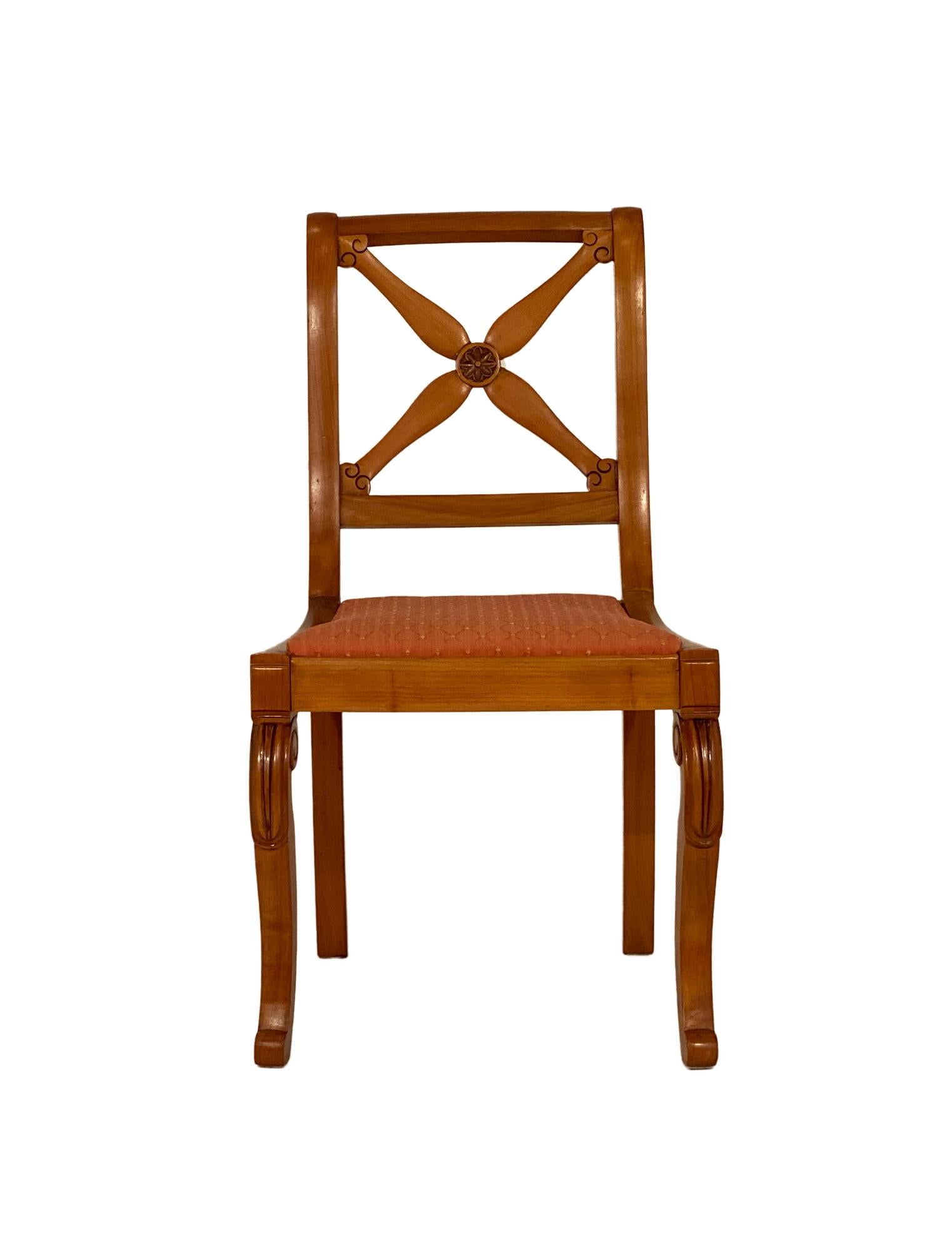 Early 20th Century Restoration Dining Chairs with Armchairs For Sale