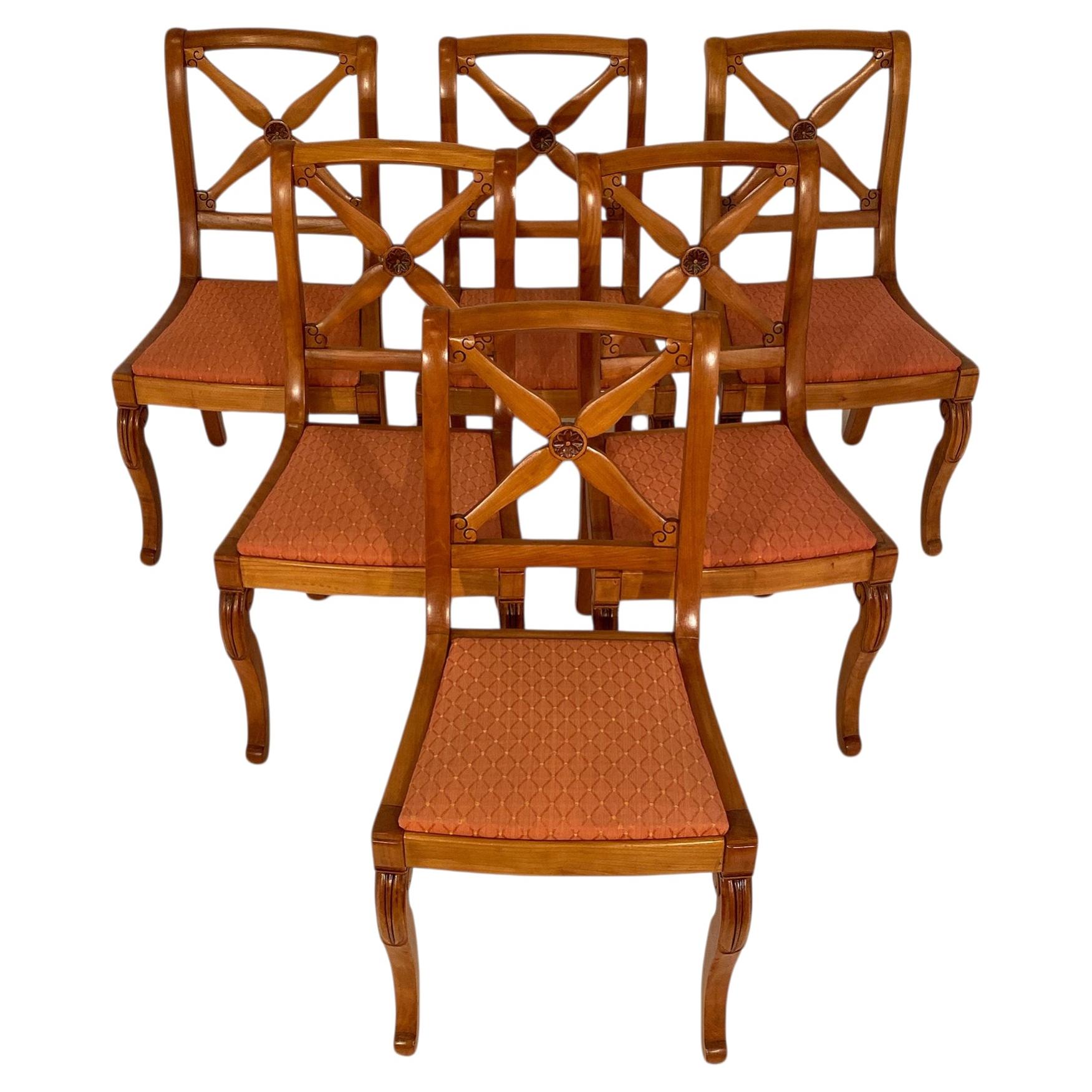 Restaurierung Esszimmerstühle mit Sesseln, Französisch, Holz und Polsterung