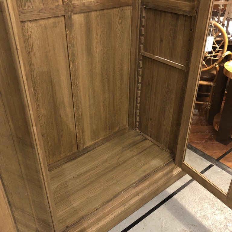 Restoration Hardware Display English Brass Bar Pull Glass 4Door