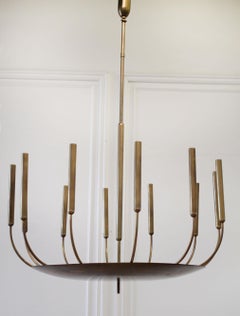 Restoration Hardware Round Quenouilles Round Chandelier