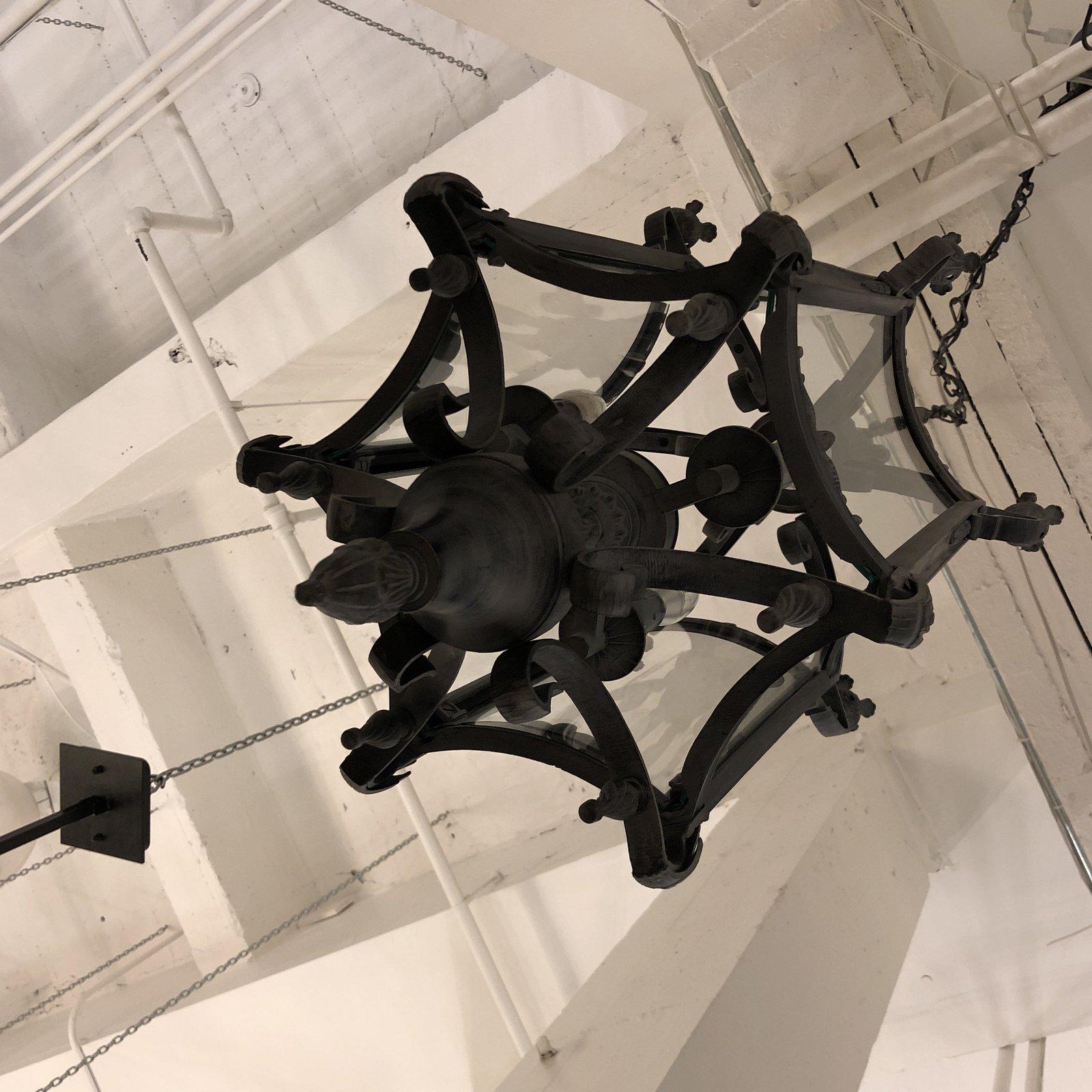 Restoration Hardware 19th Century Salerno Streetlight Pendant For Sale 1