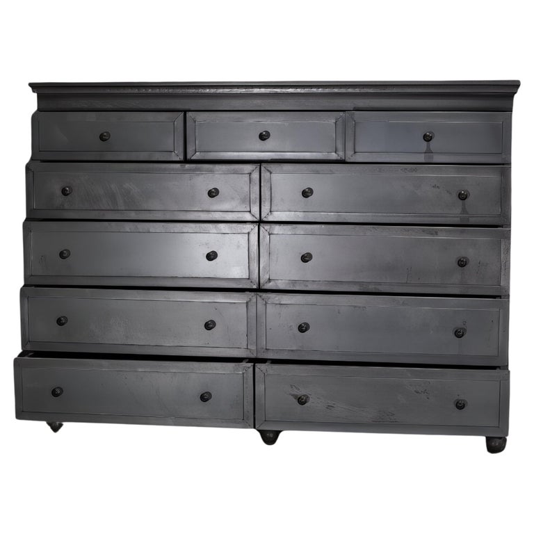 restoration hardware black dresser ALYCE Paris 62113 Alyce Long Plunging Neckline Pockets Straight Dress main image 1