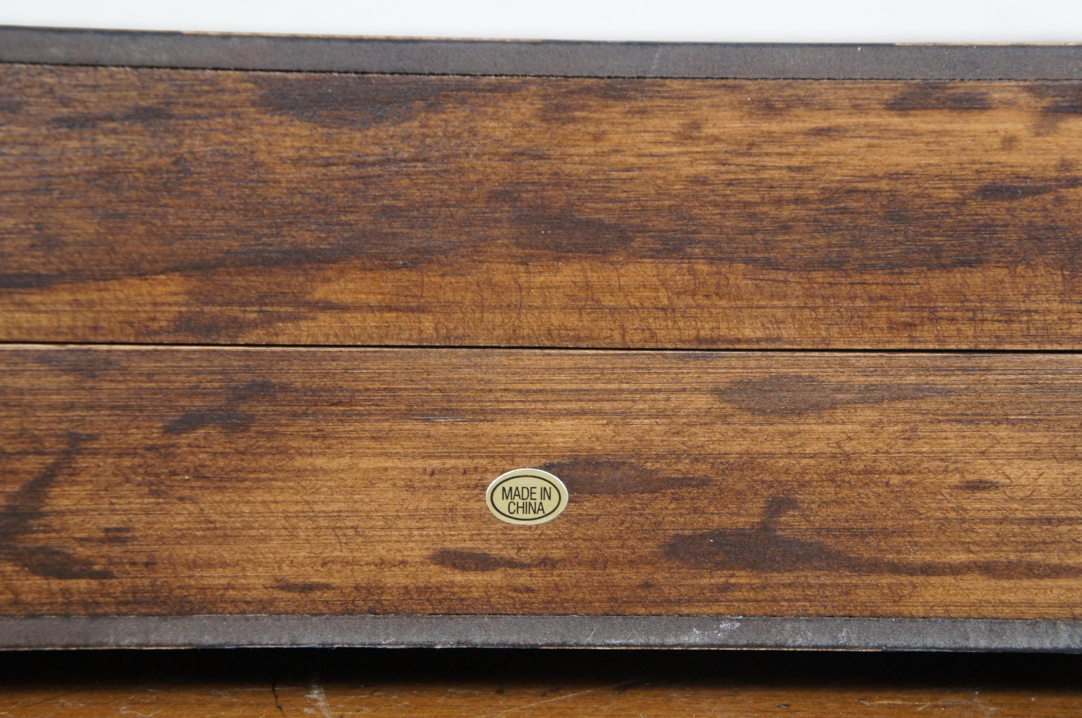 Restoration Hardware Backgammon Chess Game Set Folding Case 28