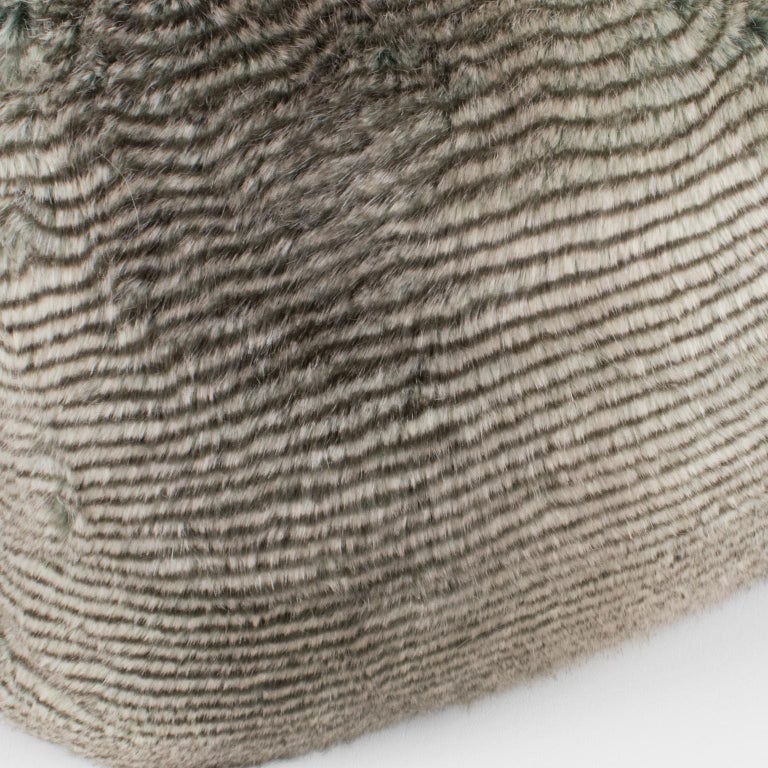 Restoration Hardware Faux Fur Throw Pillow, a Pair at 1stDibs