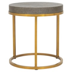 Restoration Hardware Faux Shagreen Beistelltisch