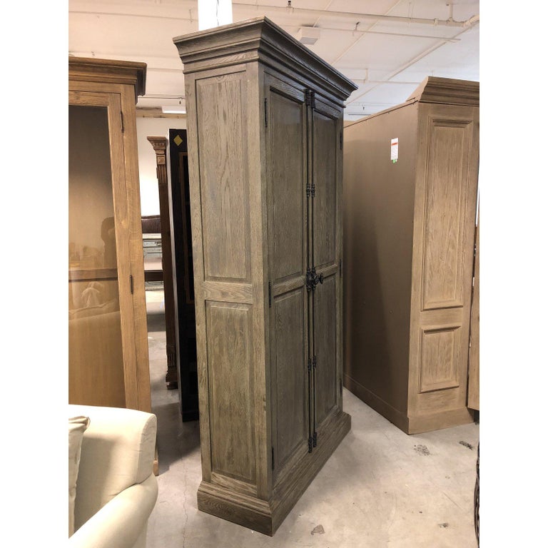 Restoration Hardware French Paneled DoubleDoor For Sale at 1stDibs