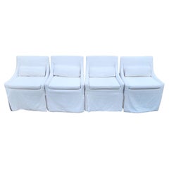 Restoration Hardware Low Belgian Slope Arm SLIPCOVERS ONLY Set of 4